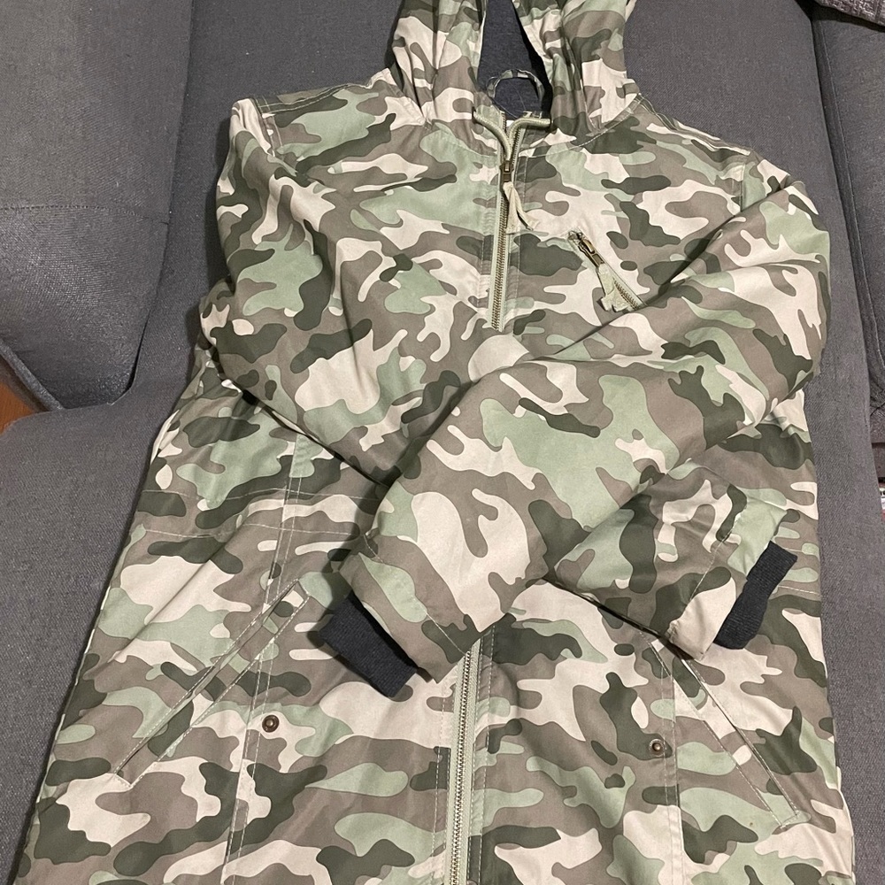 Quilted winter jacket